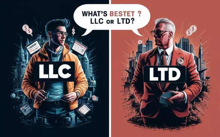 Steuervergleich: Was ist besser - LLC oder Ltd?