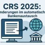 Änderungen bei den teilnehmenden Staaten zum CRS-Automatischen Bankeninformationsaustausch 2025 im Vergleich zu 2024